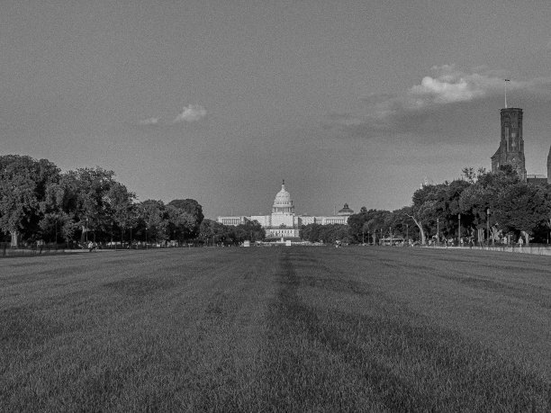 远处的国会大厦图片下载