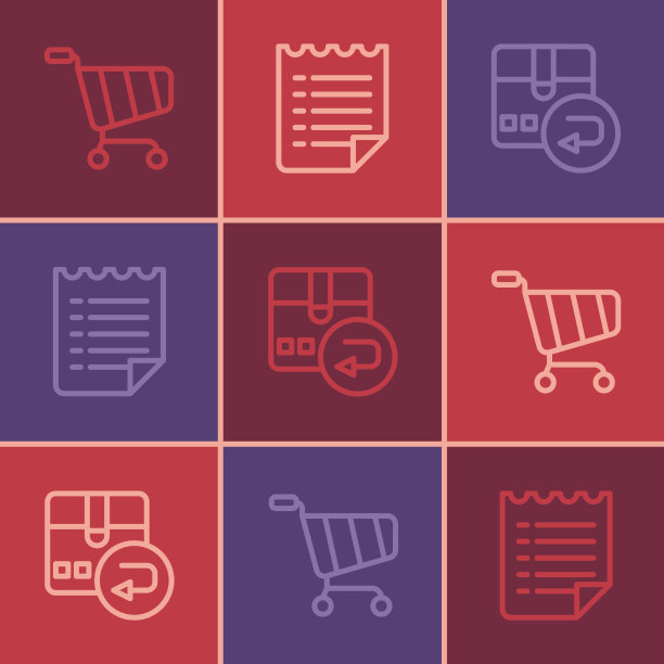 设置行购物车退货纸箱和图片下载