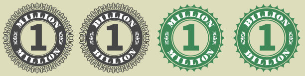 一套图标或贴纸百万亿图片下载