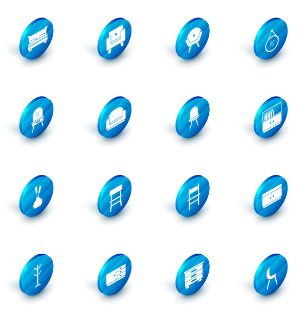 扶手椅、镜子、梳妆台、花瓶图片下载