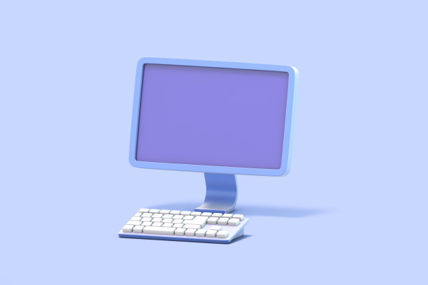 3D最小模拟桌面与黑屏图片下载