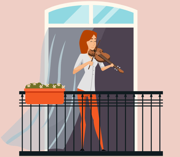 演奏小提琴的音乐家，演奏小提琴的女孩图片下载