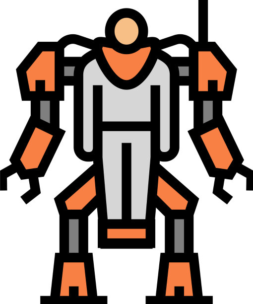 增强机器人颜色图标图片下载