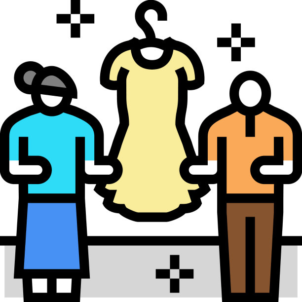 时尚呈现色彩图标图片下载