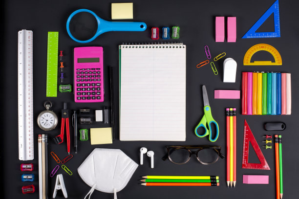 学习用品的背景。图片下载