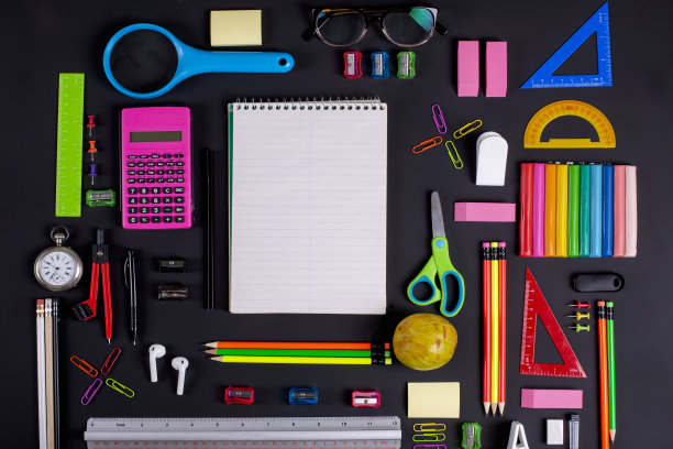 学习用品的背景。图片下载
