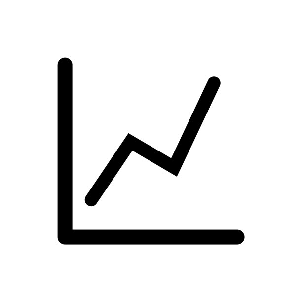 图表剪影图标商业成果图片下载