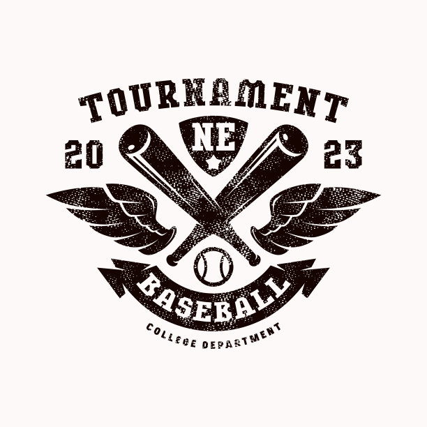 棒球联赛的校徽图片下载