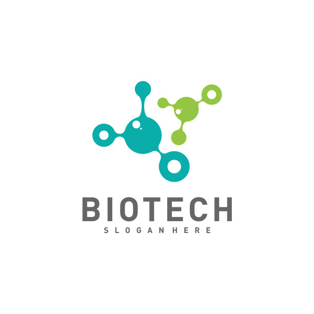 生物技术分子DNA原子医学或科学图片下载