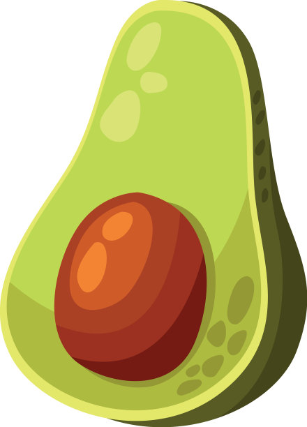 蔬菜新鲜鳄梨图片下载