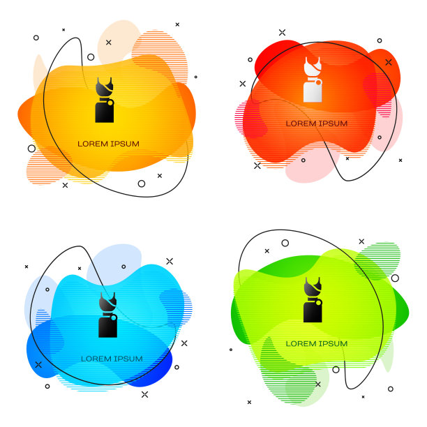 黑人女性服饰图标孤立于白人图片下载