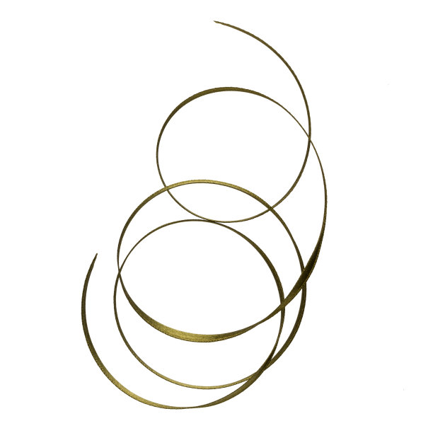 白底绿光缎带，用于装饰设计。图片下载