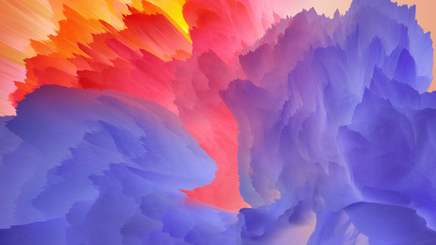 三维抽象彩色背景。适用于杂志封面，横幅和小册子。三维渲染图片下载