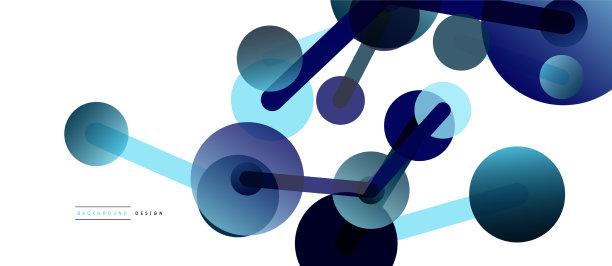 抽象的背景圆点由线连接图片下载