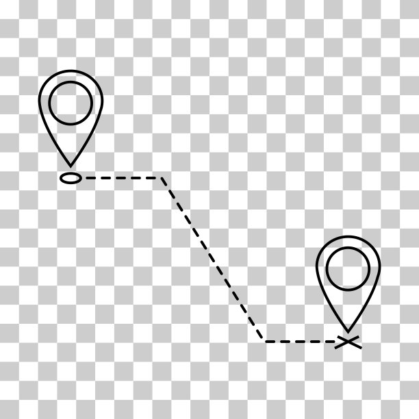 我们有移动公告设计，位置矢量图标符号指针，导航插图图片下载