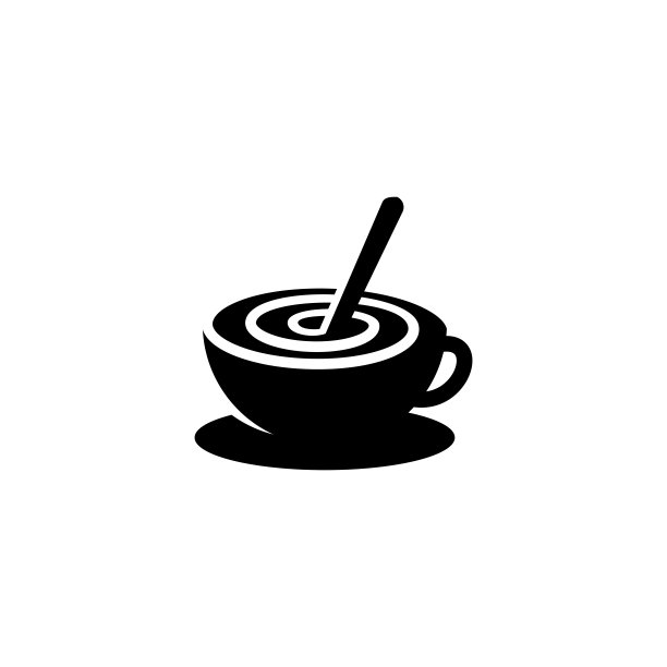 螺旋饮料标志模板设计图片下载