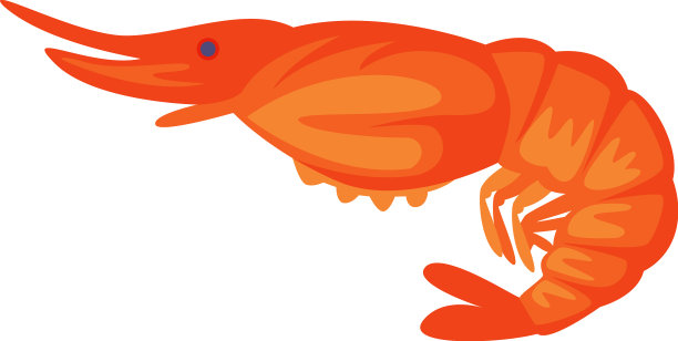 炸虾或对虾作为传统的泰国食物或图片下载