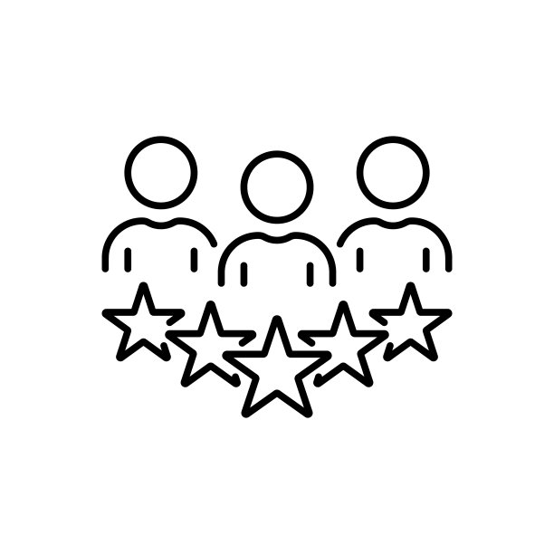 经验资格团队线图标。满意度用户客户服务评价线性象形图。高质量的快乐客户端高质量的轮廓图标。可编辑的中风。矢量图图片下载