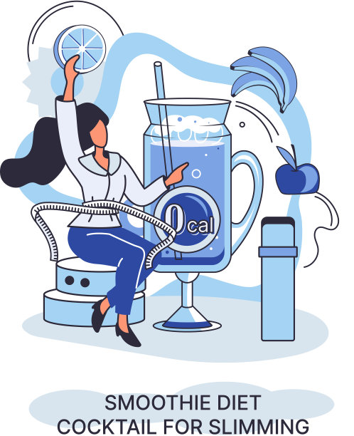 奶昔是减肥的健康饮食鸡尾酒图片下载