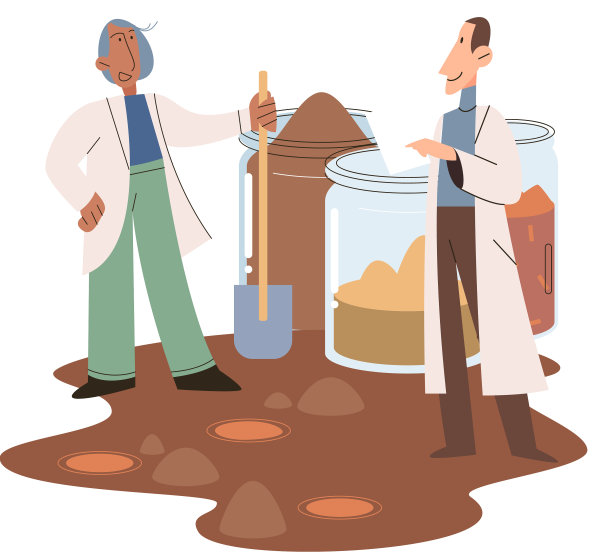 土壤分析和土壤污染或结构图片下载