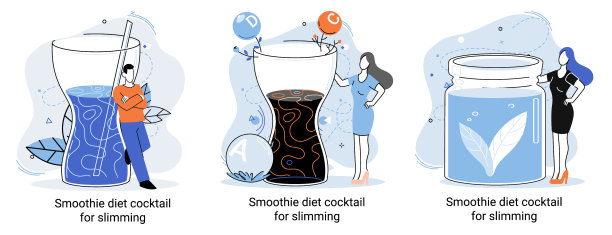 绿色奶昔作为健康的饮食鸡尾酒图片下载