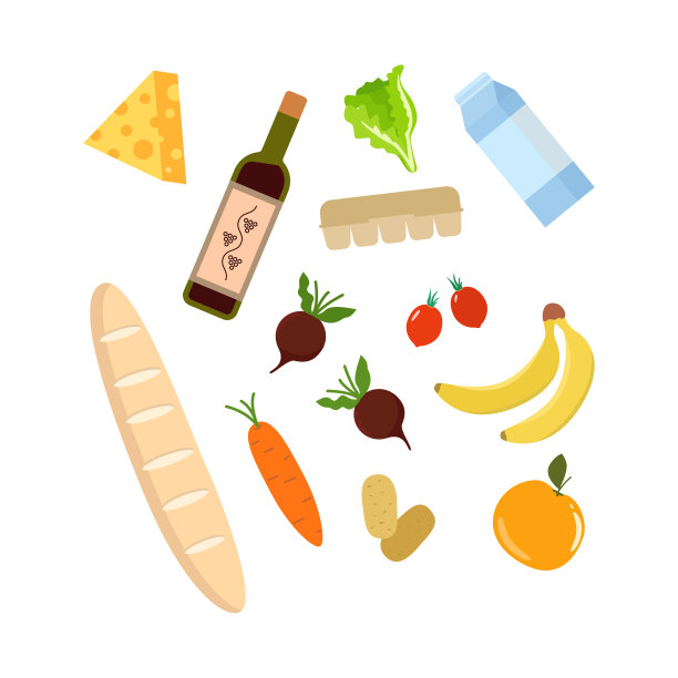 简洁明亮的产品集合图片下载