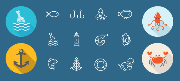 海味元素和海象可以集合图片下载