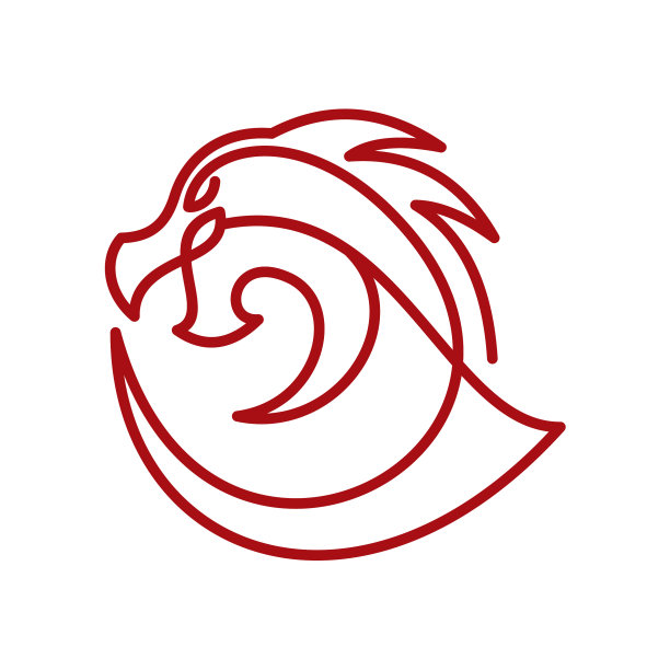 龙兽商业标志设计图片下载