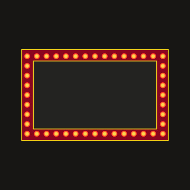 现代复古的广告牌背景与图片下载