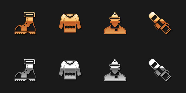 秋季套防水胶靴毛衣图片下载