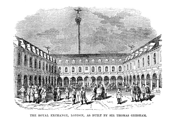 伦敦皇家交易所，1863年图片下载
