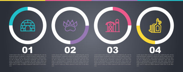 设线冰屋冰屋熊爪足迹农场图片下载