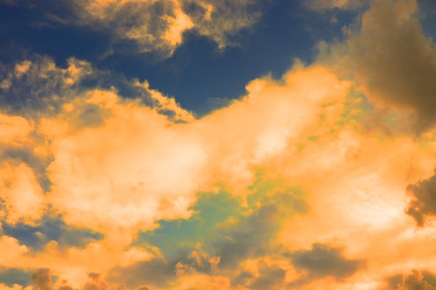 橙色蓝色背景图片下载