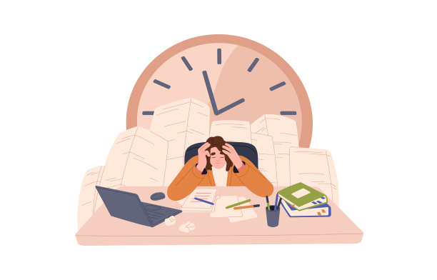 突破最后期限而不能及时完成的人图片下载