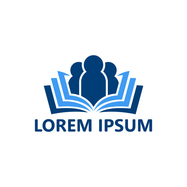 人书logo模板设计矢量图片下载