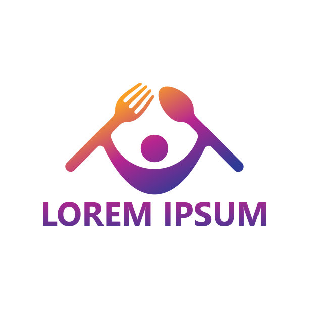 人食标志模板设计图片下载