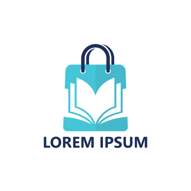 书店标志模板设计矢量图片下载