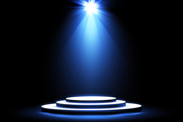 向量的聚光灯。现场。光的效果。发出光的效果。矢量插图。图片下载