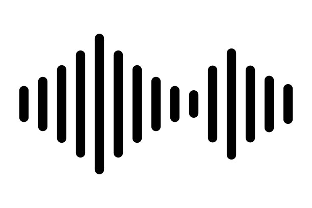 声波插图。无线电波。向量。图片下载