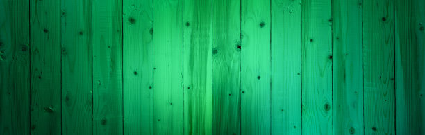 全新绿色复古木墙纹理全景图片下载