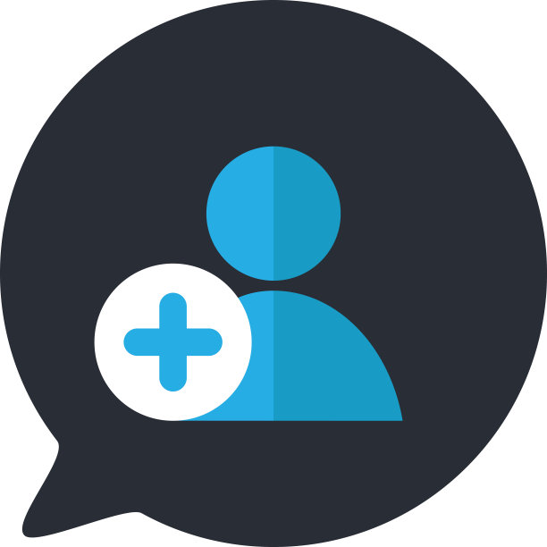 联系人添加智能手机应用按钮图标矢量图片下载