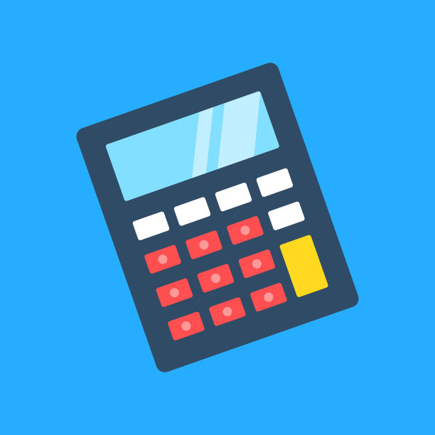 计算器图标。现代的矢量图图片下载