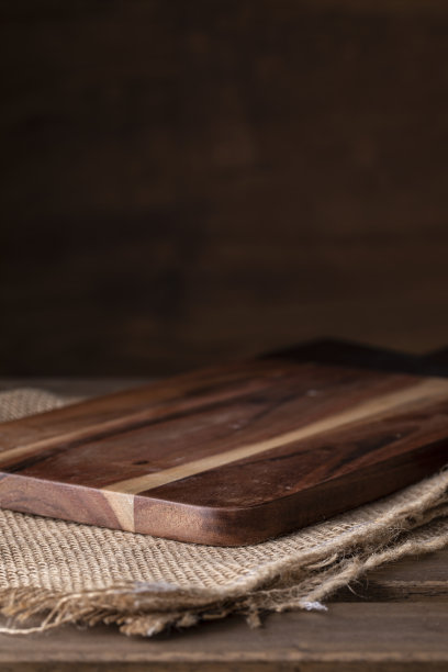 自然空的砧板背景，有空间复制图片下载