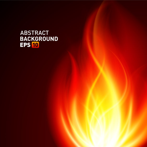 抽象背景火火焰光泽火花图片下载