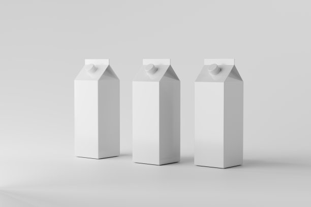 牛奶纸盒模型图片下载