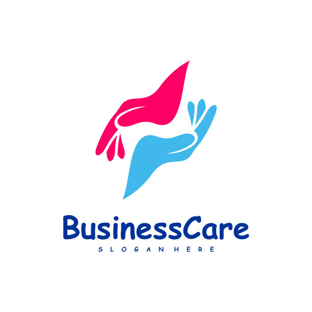 手护理标志设计图标符号模板图片下载