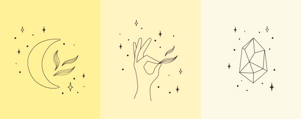 神秘符号神秘炼金术集图片下载