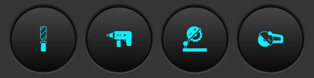 设置锉刀金属锉电钻机床工作台图片下载