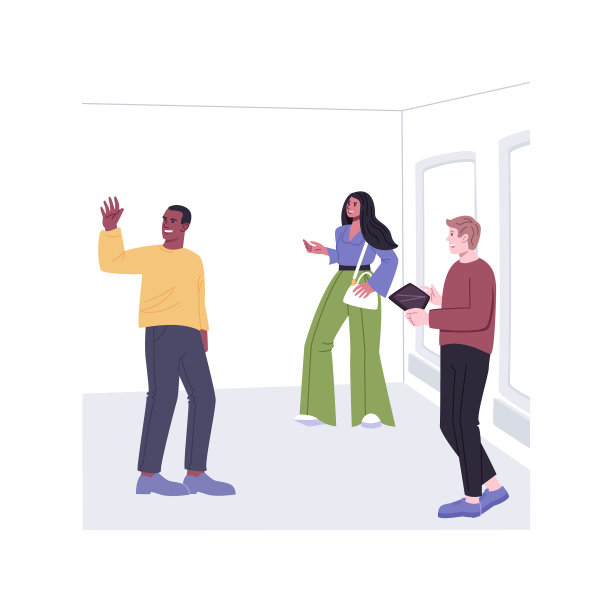 寻找办公室孤立的漫画图片下载