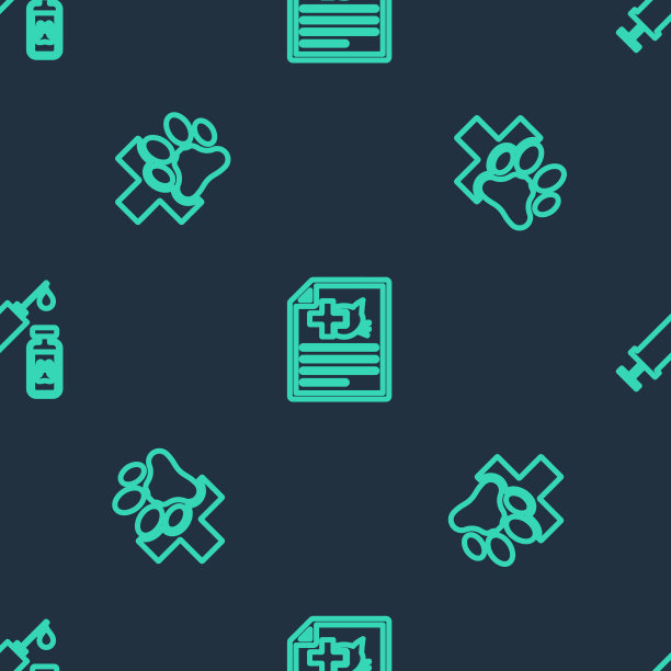 设定狗或猫的健康证明图片下载